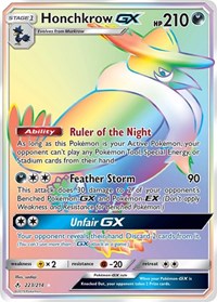 Honchkrow GX (Secret)
